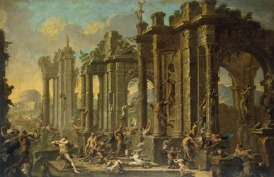 Scène bacchanale